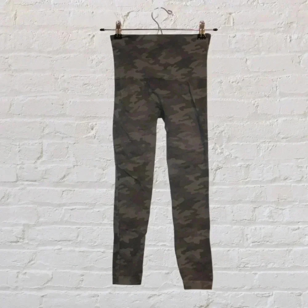 Spanx Leggings - Green Camo